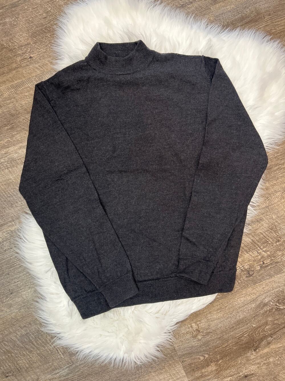 Vintage Parisian Signature Merino Wool Sweater - Size L